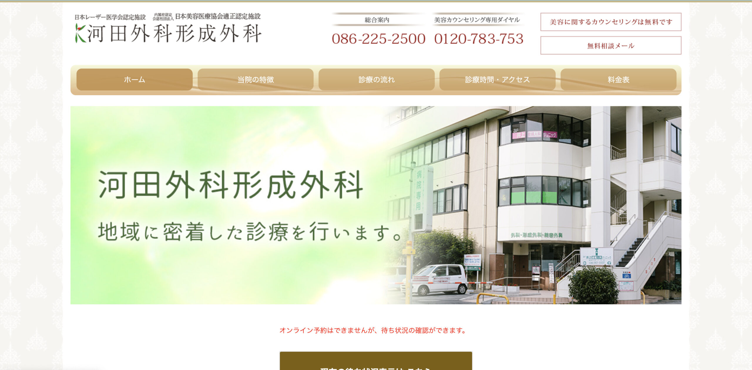 河田外科形成外科の紹介画像